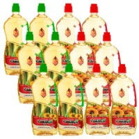  ذرت و آفتابگردان و روغن سرخ کردنی پایه کنجد کارمیسن - 920 میلی لیتر بسته 12 عددی6362b6d26a9b497560